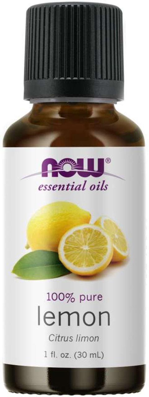 Now Essential Oils, Lemon, 100% Pure - 1 fl oz